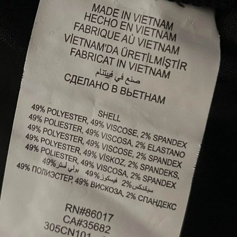 Bebe Size 00 Audrey Black "Classic Trouser" Pant NWT - Picture 3 of 5